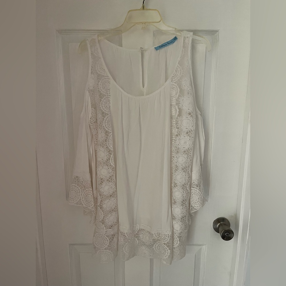 Solitaire Swim Lace Coverup